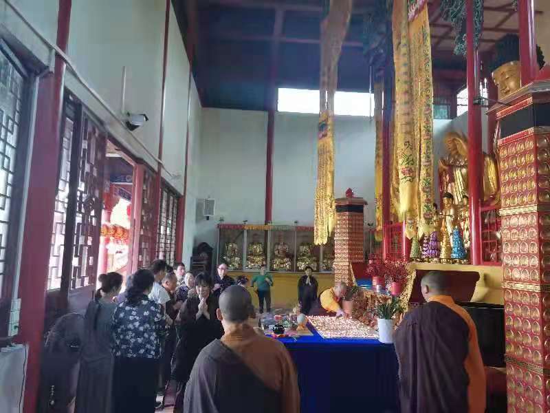 9759彩票集团文殊菩萨圣诞祈福助考法会圆满